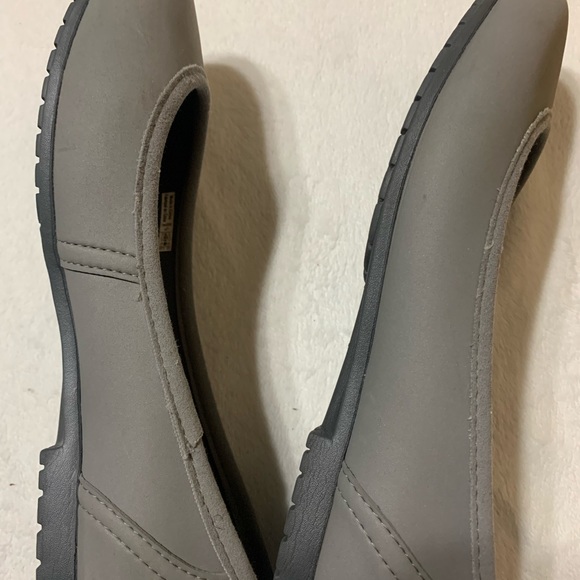 🦋 Crocs Women’s Marin Colorlite Gray Ballet Slip On Flats Size W7. - Picture 5 of 9